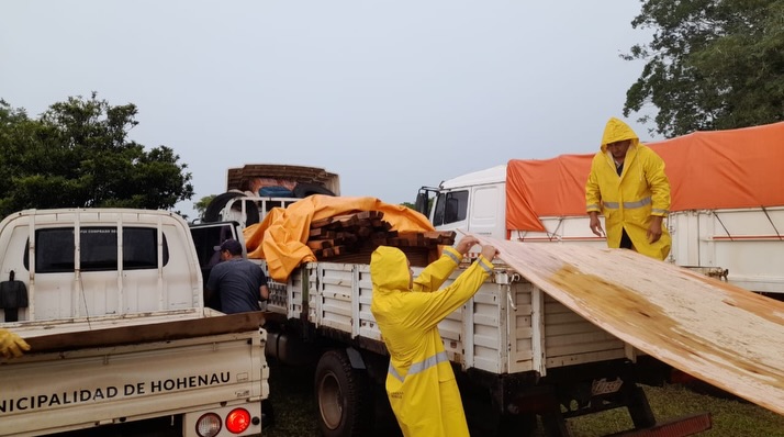 Culminó la asistencia humanitaria en el departamento de Itapúa.