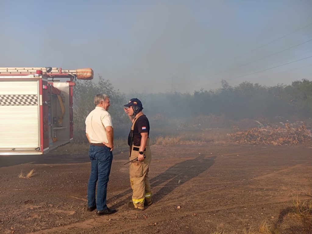 Incendio en Cañadón Chaqueño.