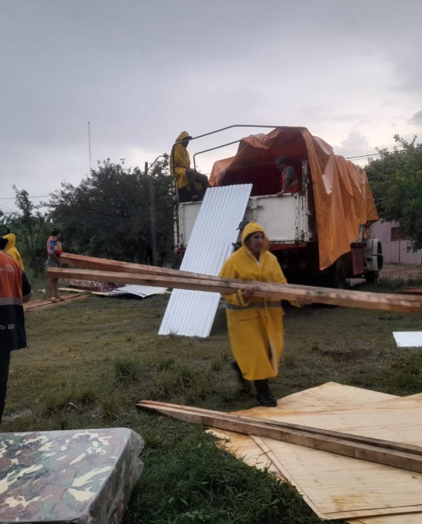 Asistencia por temporal.
