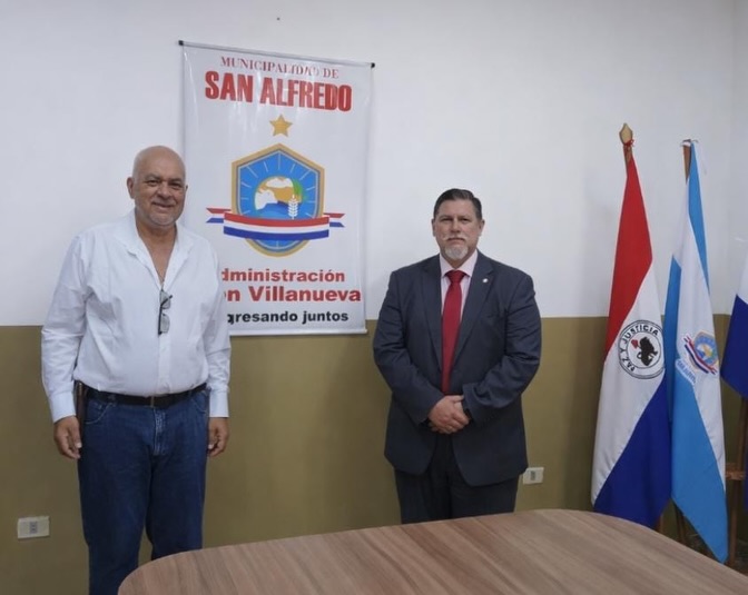 Reunión con el intendente municipal de San Alfredo