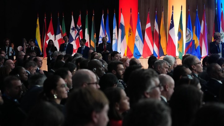 Cnel. Arsenio Zárate, participó en la Sesión Inaugural de la LXVI Reunión Anual