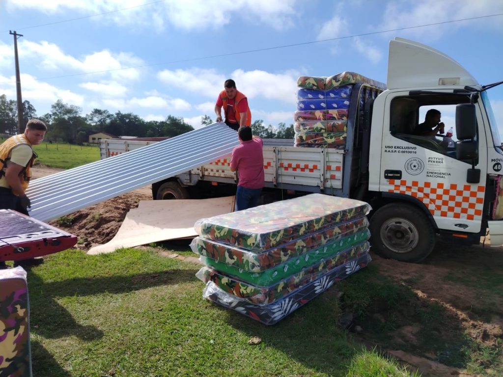 Asistencia en el departamento de Misiones.