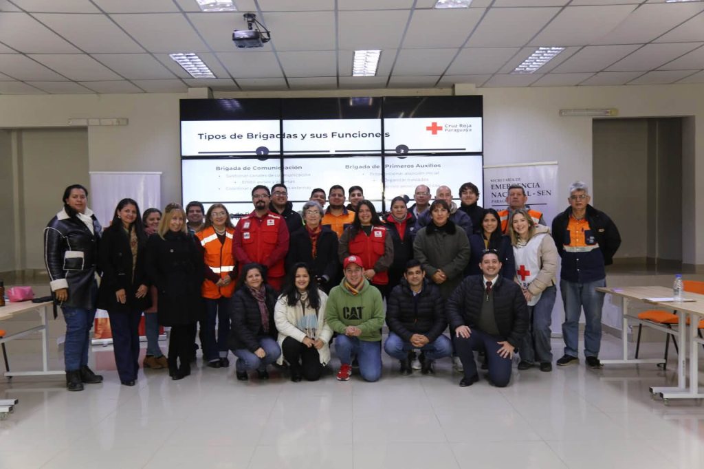 Capacitación “Sensibilización para la conformación de Brigadas Institucionales de Prevención y Emergencia”