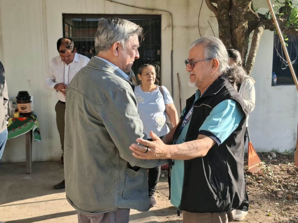 Reunión de coordinación con representantes de la Pastoral Social y familias de Puerto Elsa.